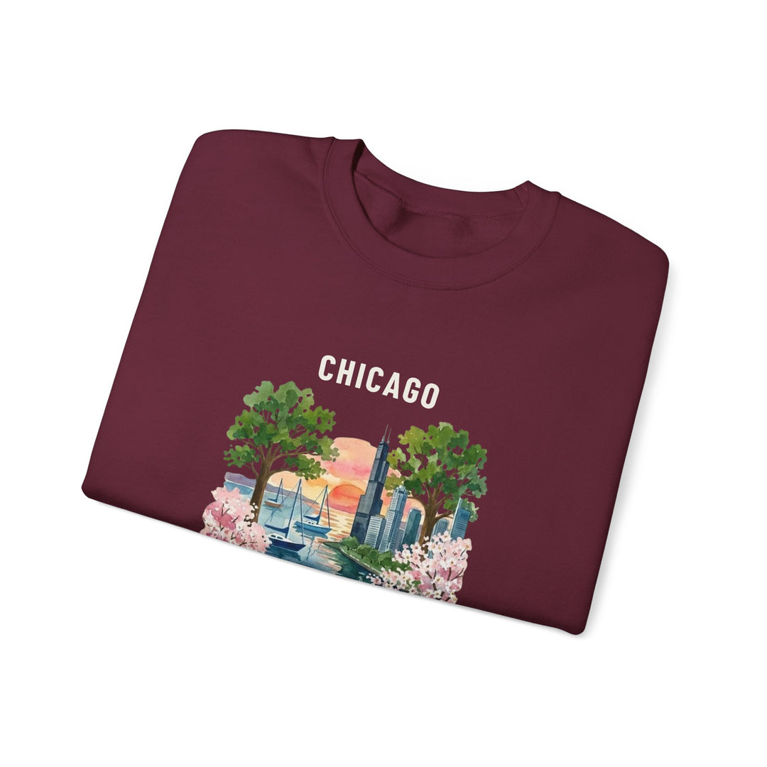 Roots Crewneck — Chicago