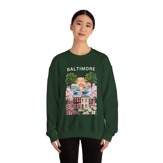 Roots Crewneck — Baltimore