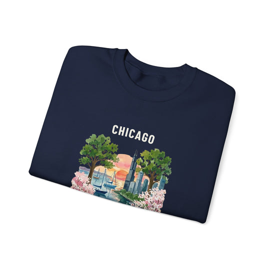 Roots Crewneck — Chicago
