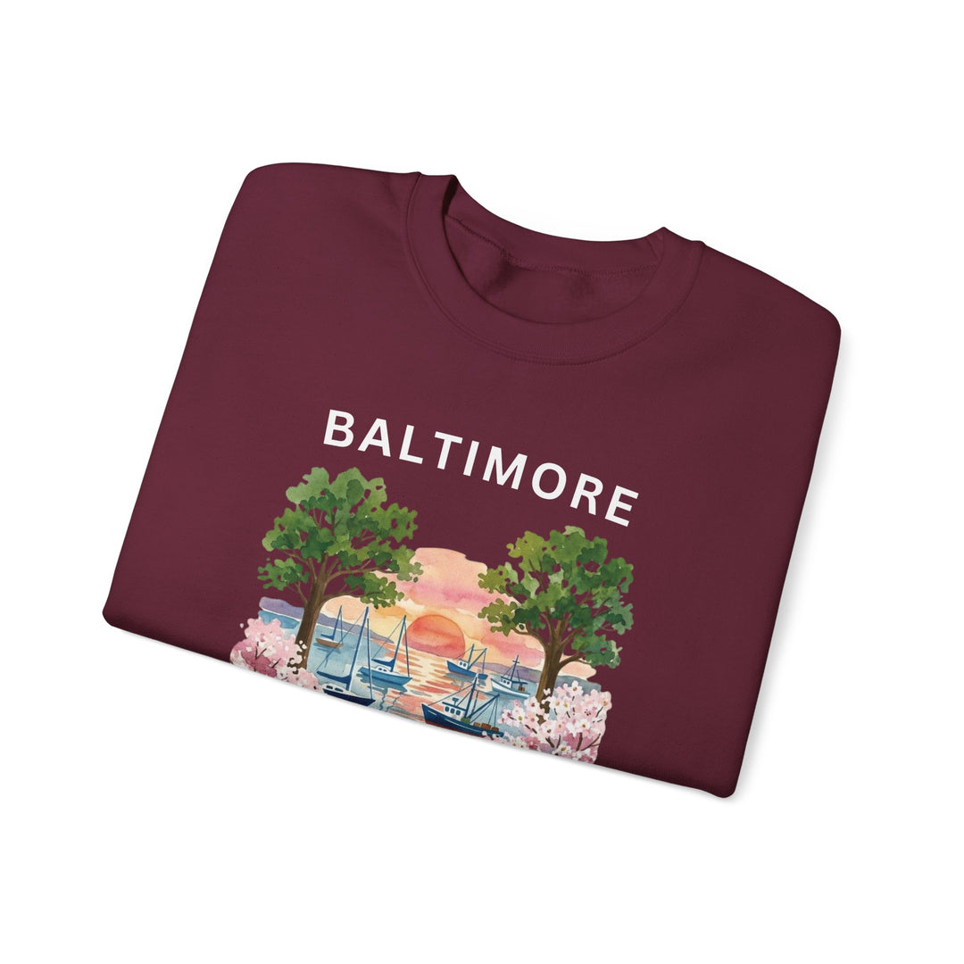 Roots Crewneck — Baltimore