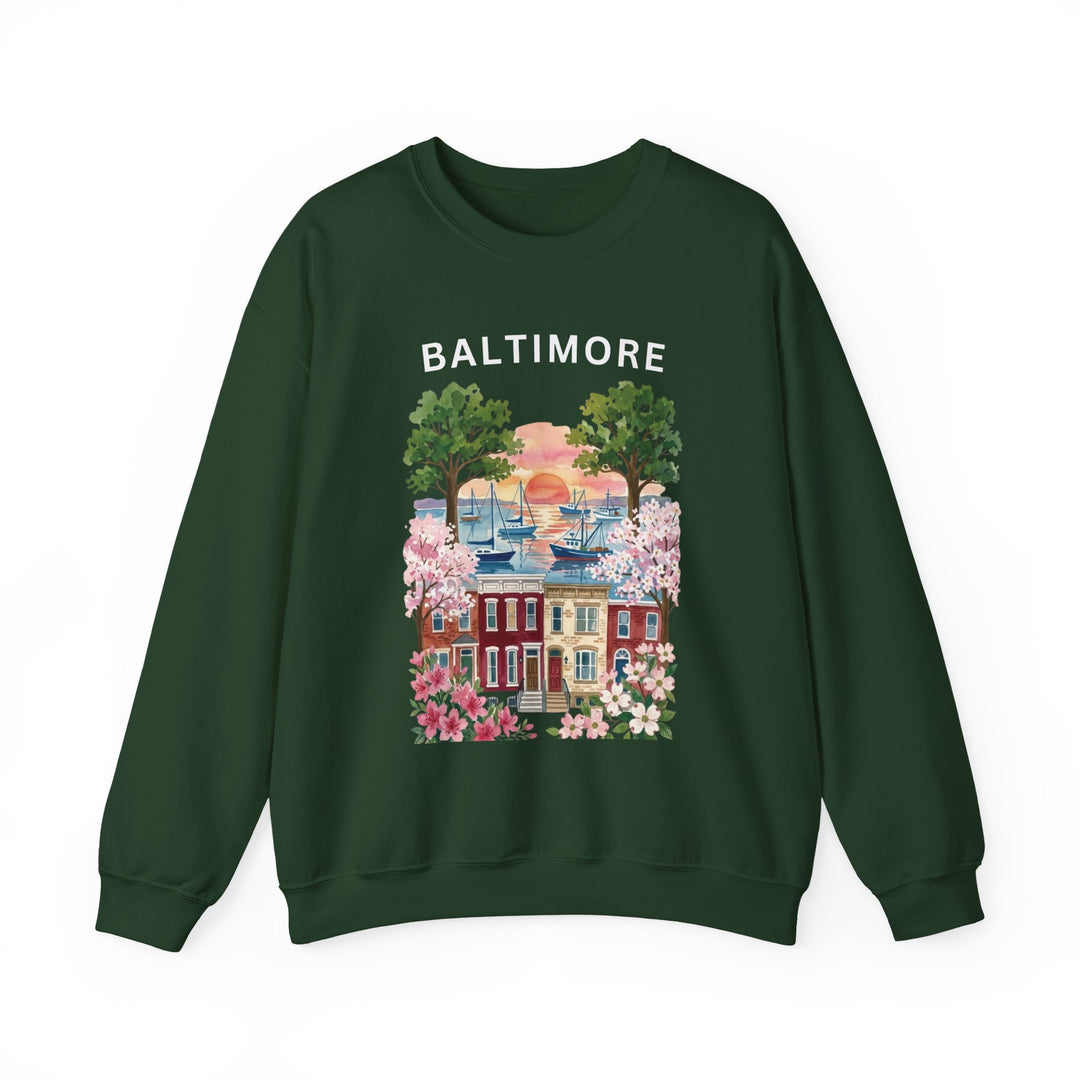 Roots Crewneck — Baltimore