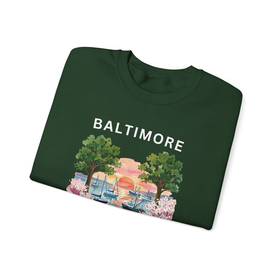 Roots Crewneck — Baltimore