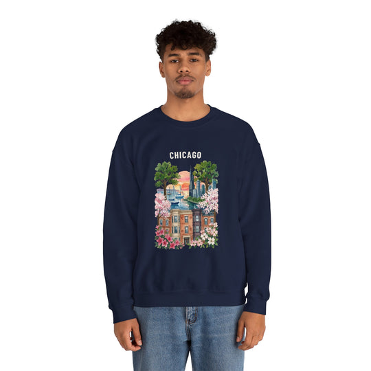 Roots Crewneck — Chicago