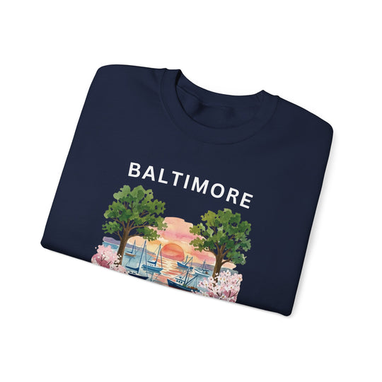 Roots Crewneck — Baltimore