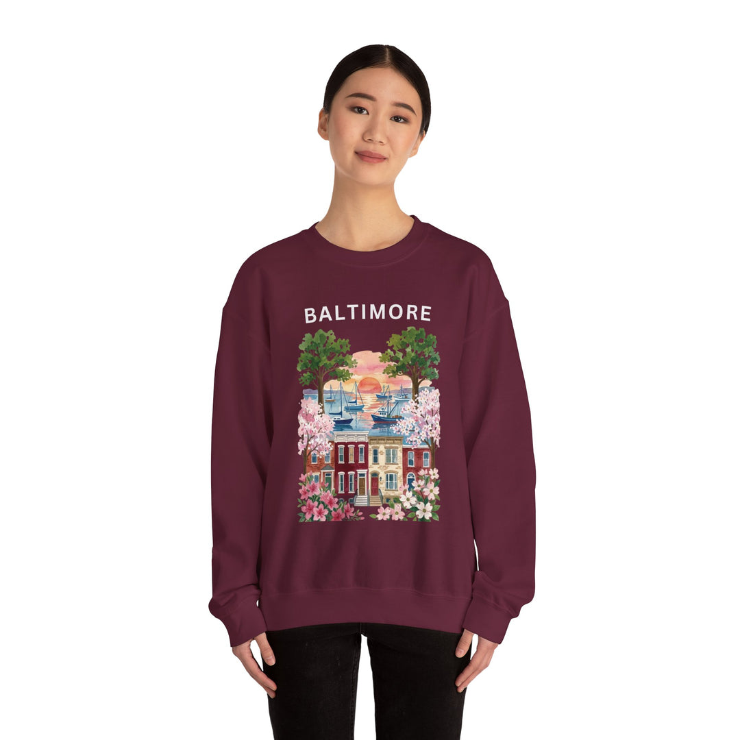 Roots Crewneck — Baltimore