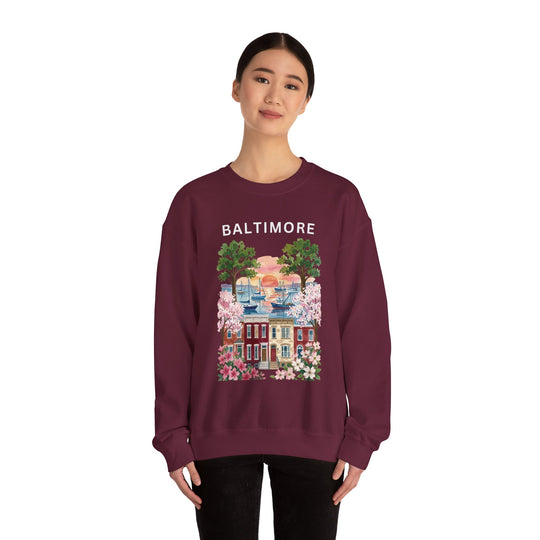 Roots Crewneck — Baltimore