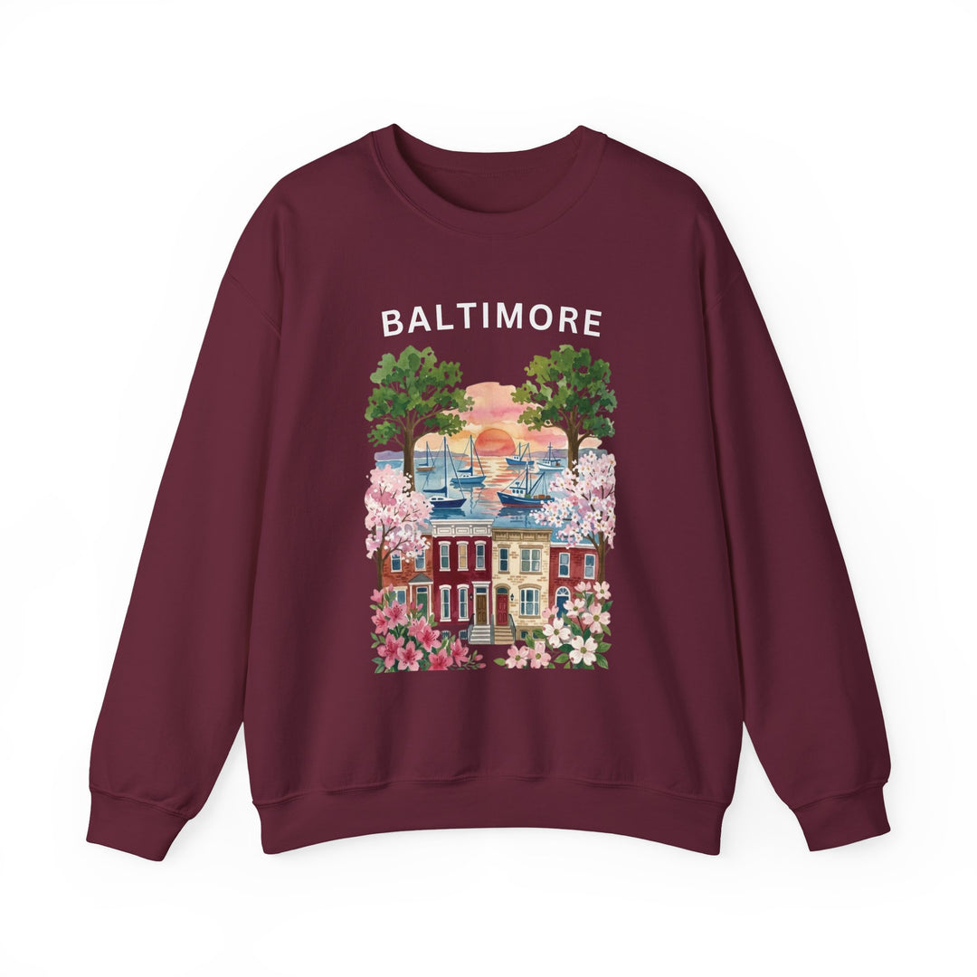 Roots Crewneck — Baltimore