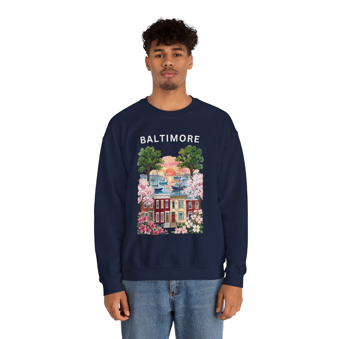 Roots Crewneck — Baltimore