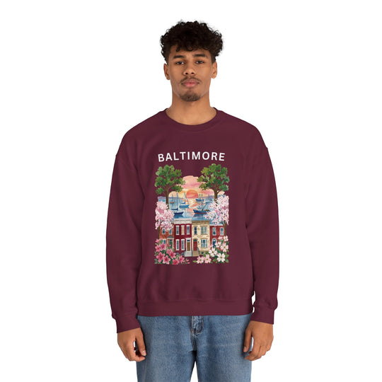 Roots Crewneck — Baltimore