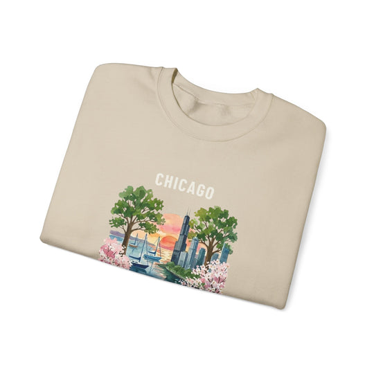 Roots Crewneck — Chicago